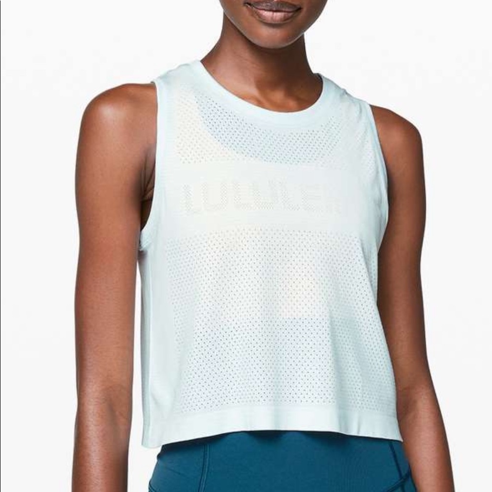 Lululemon Breeze By Muscle Crop Tank *lululemon
